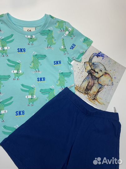 Пижама/дом.костюм C&A для мальчика 98/104