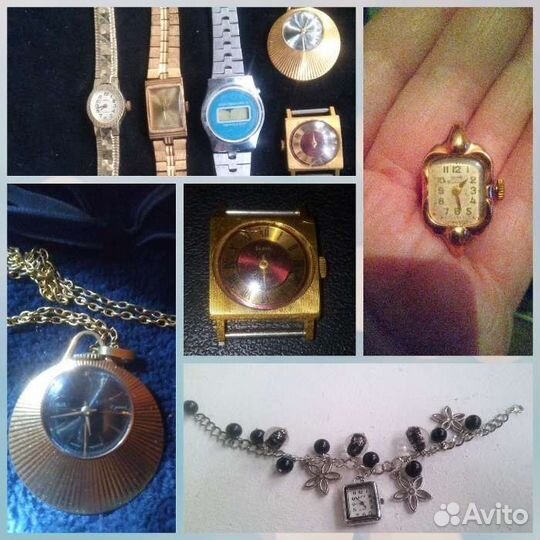 Часы с позолотой СССР