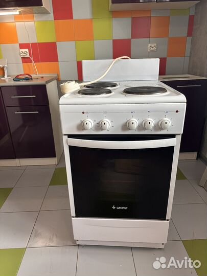 Плита электрическая бу с духовкой