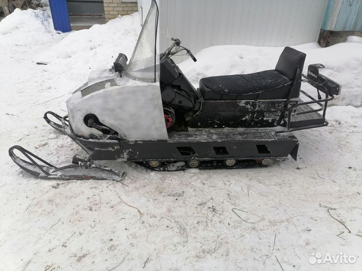 Снегоход буран двух лыжный, с документами