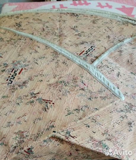 Скатерть круглая гобелен Семеновская, r 75 cm