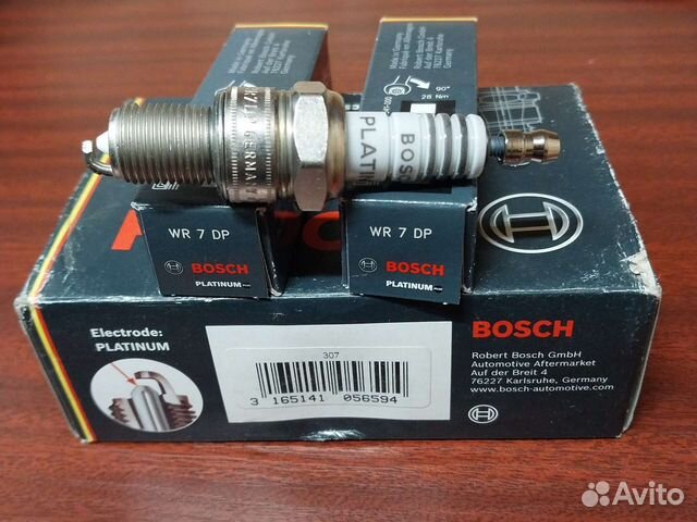 Свечи зажигания bosch platinum WR 7 DP