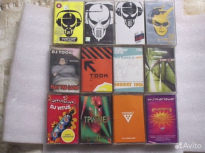 4. Студийные аудиокасcеты электронной музыки