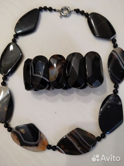 Бусы и браслет