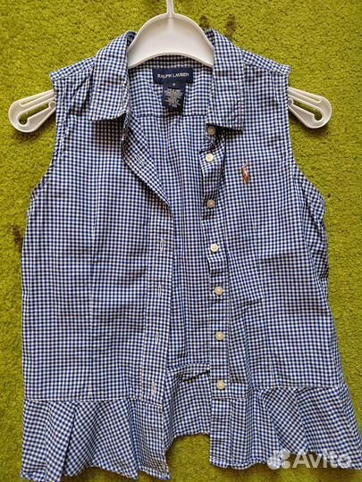 Ralf lauren блузка/рубашка на 8 лет