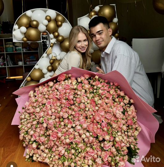 Пионовидные кустовые Розы