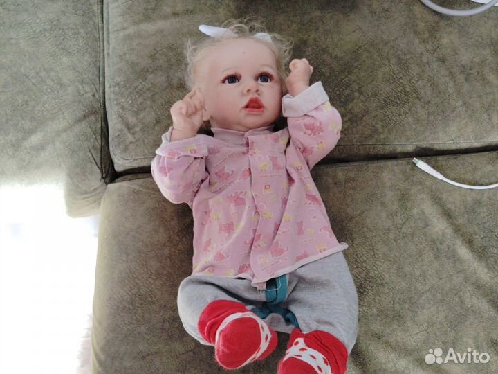 Кукла реборн силиконовая