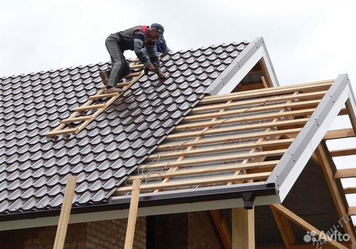 Монтаж кровли. Кровельные работы