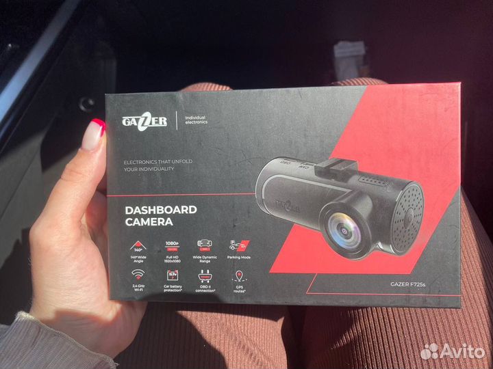 Видеорегистратор gazer dashboard camera