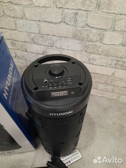 Портативная колонка bluetooth hyundai