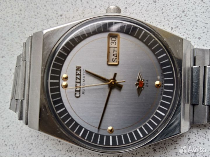 Наручные часы citizen с автоподзаводом с птичкой