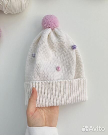 Шапка детская ручной работы