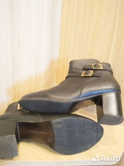 Ботильоны натуральная кожа 38