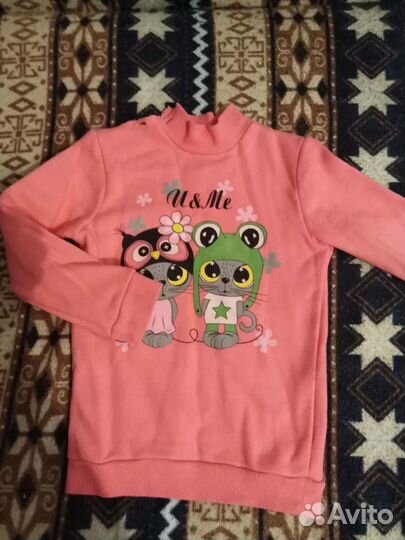 Толстовки детские 4-5 лет