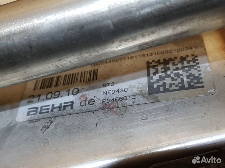 Радиатор EGR BMW X5 E70 рест. 2011 7805446