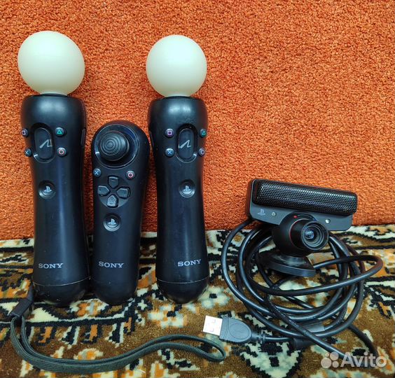 Камера и мувы на PS3