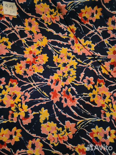 Отрезы ткани хлопок СССР