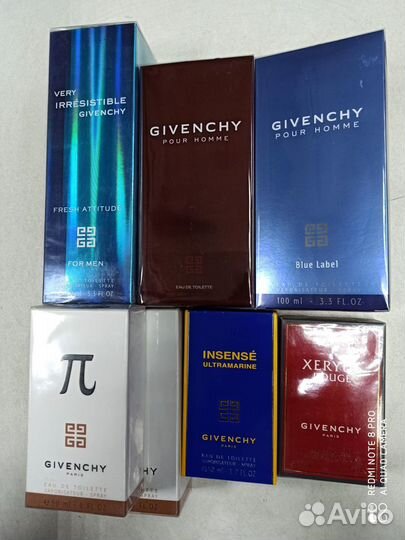 Givenchy Живанши Pi, Neo, Ultramarine, Blue Label