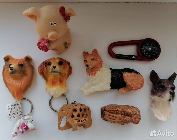 Магнитики/брелки/завры/драконы