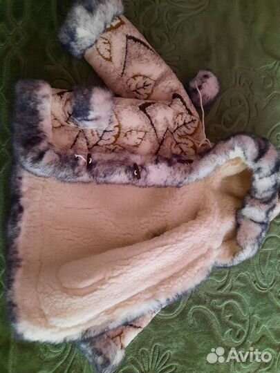 Полушубок для девочки