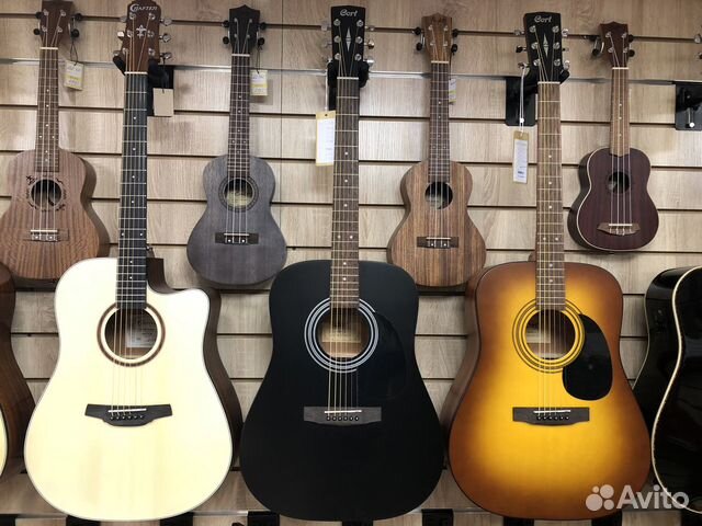 Акустическая гитара cort AD 810-BKS +Чехол