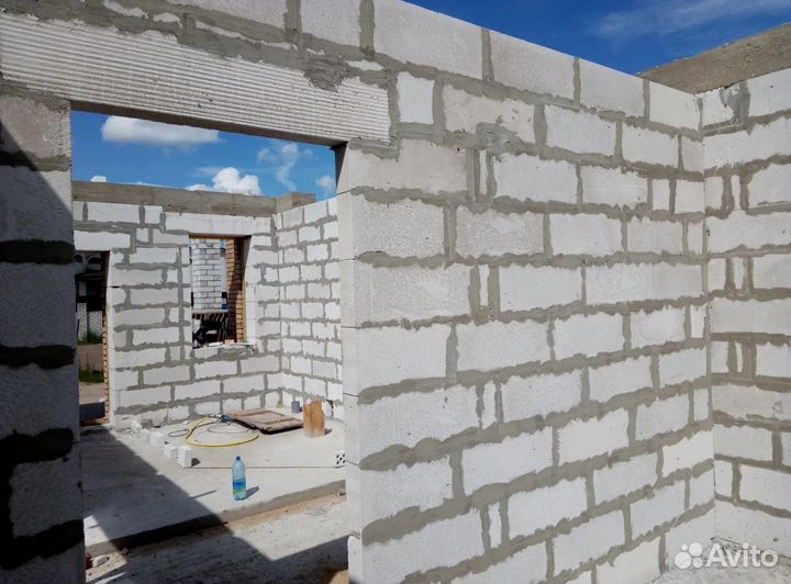 Газобетонные блоки 625 x 300 x 250 мм