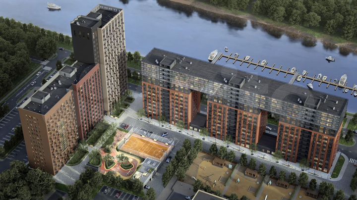 1-к. квартира, 40,1 м², 2/23 эт.