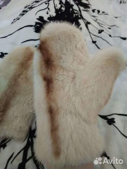 Норковые варежки