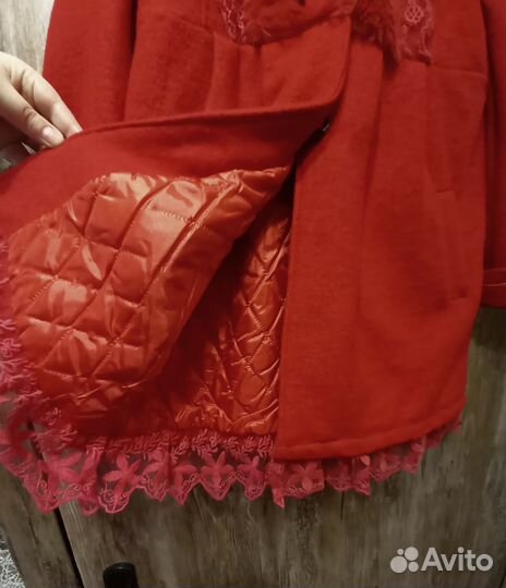Пальто для девочки 146