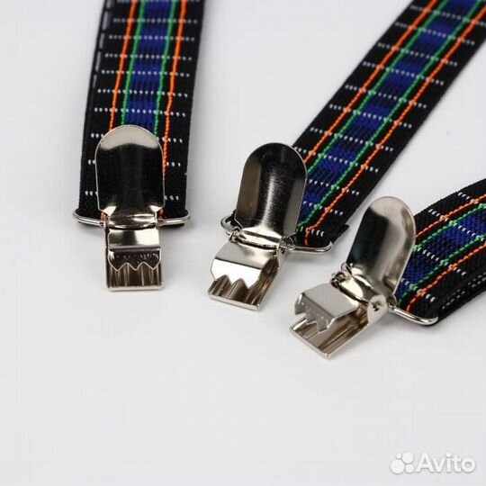 Подтяжки взрослые, ширина 2,5 см