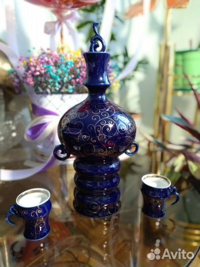 Графин кобальт СССР