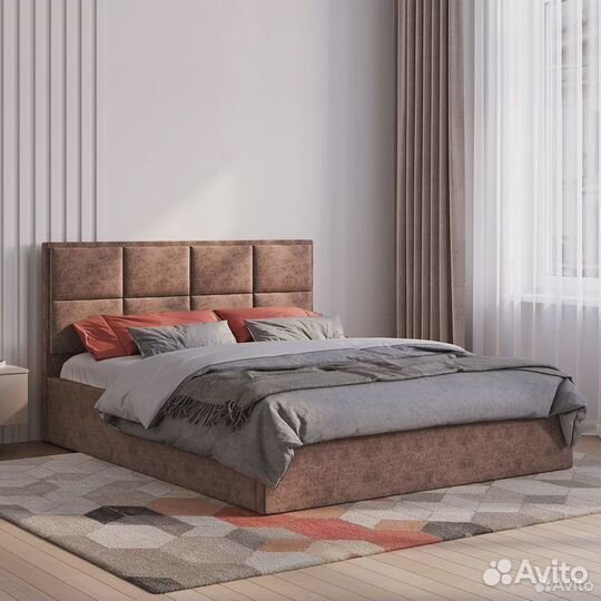 Кровать Линда кр-16 Мустанг 160х200