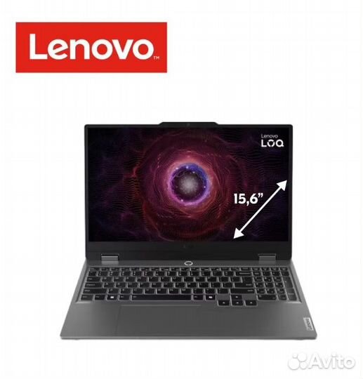 Lenovo LOQ 15ARP9 rtx 3050, 16 Gb DDR5, SSD 512 Gb