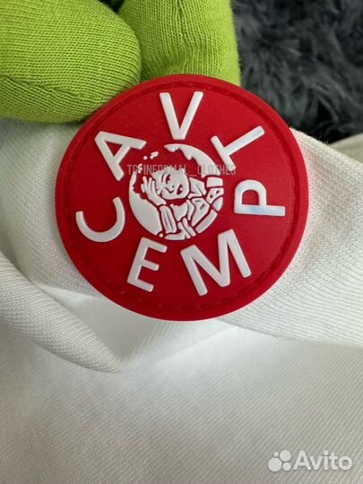 Футболка Cavempt белая опиум