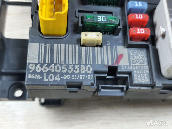 Электрический блок BSM L04-00 Peugeot Citroen