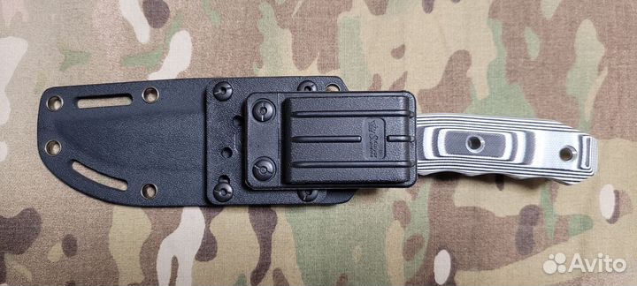 Нож Enzo D2 Black Titanium Kizlyar Supreme