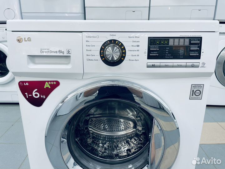 Стиральная машина бу. 6кг. Гарантия. Доставка