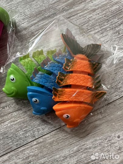 Игрушки в бассейн новые тонущие