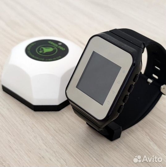 Беспроводная система/кнопка вызова официанта часы