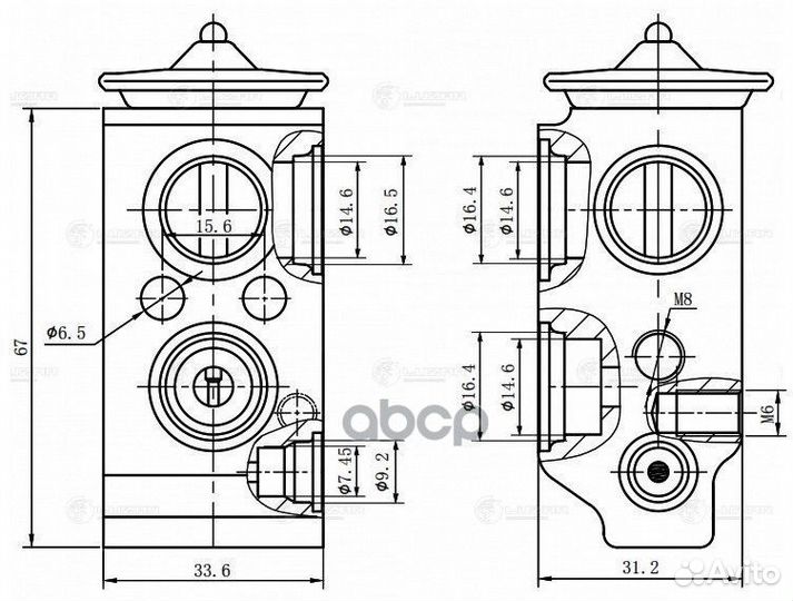 Клапан кондиционера hyundai sonata 10- ltrv0811