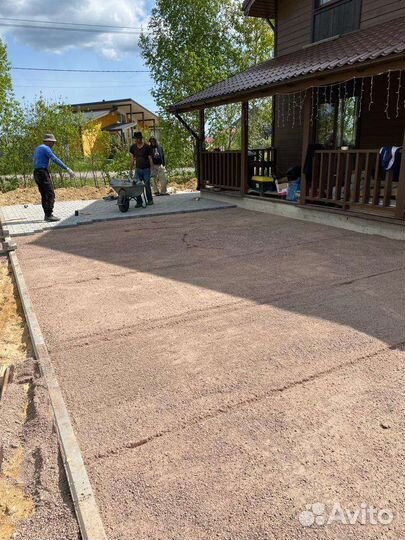 Укладка тротуарного плитки,дренаж