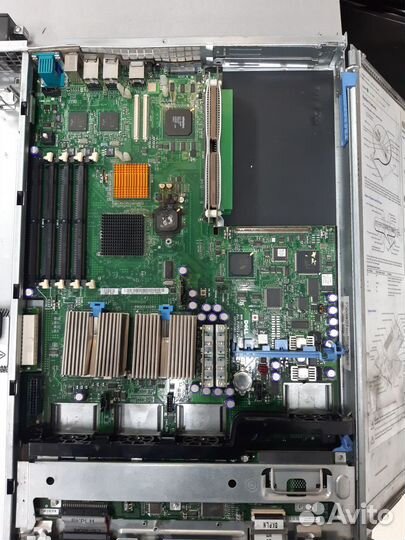 Сервер dell PowerEdge 1650 не рабочий