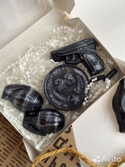 Мыло ручной работы на 23 февраля