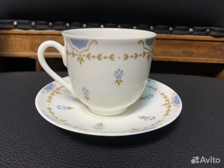 Кофейная пара лфз костяной фарфор