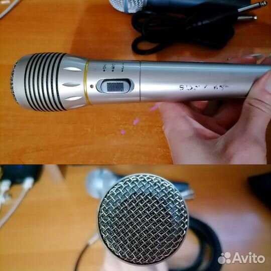 Микрофон проводной sony