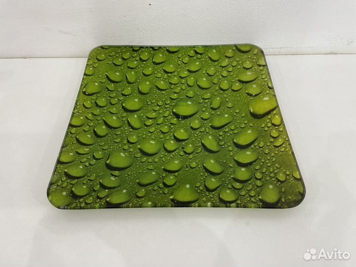 Блюдо квадратное из стекла