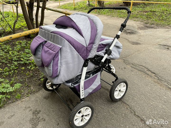 Коляска для двойни 3 в 1