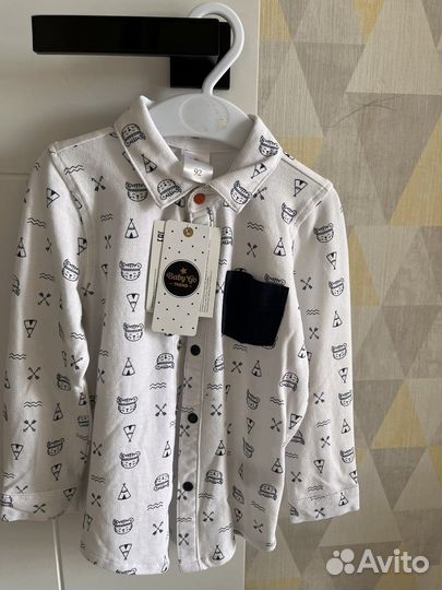 Рубашка детская для мальчиков 92