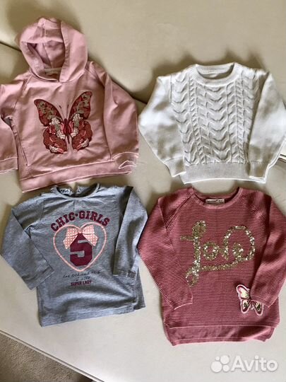 Брендовые вещи пакетом на девочку