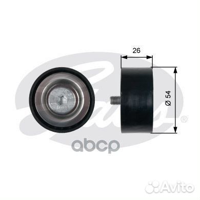 Ролик обводной ремня поликлинового T36486 (7803